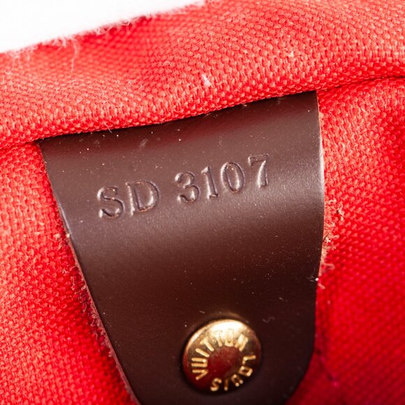 Louis Vuitton Dark Brown Checkered Shoulder Bag - Picture 6 of 11